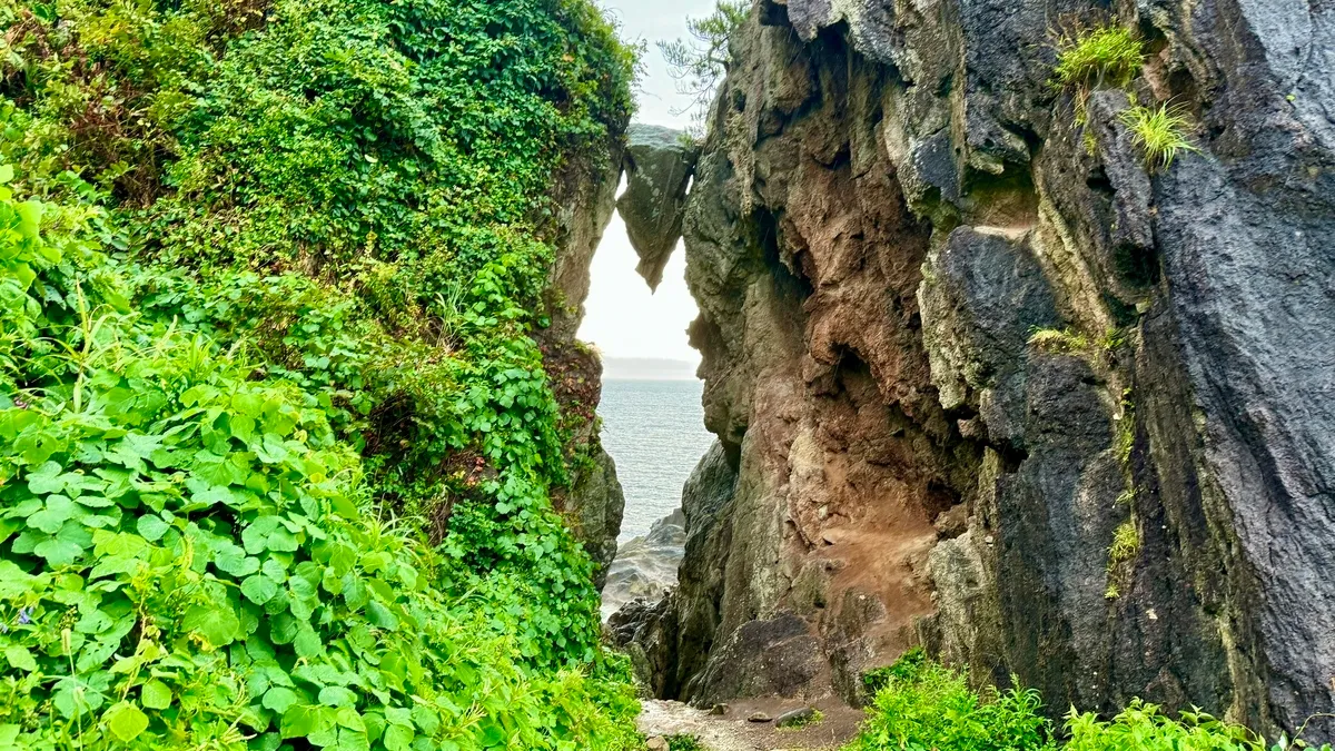 La Roca de las Tijeras de Benkei