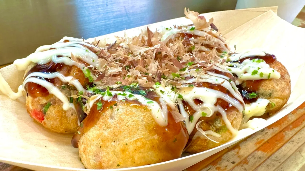 Takoyaki de Hanadako