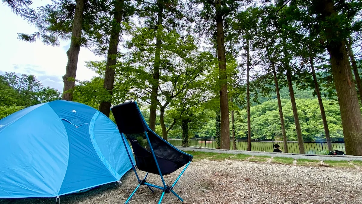 Camping del Akiyamagawa