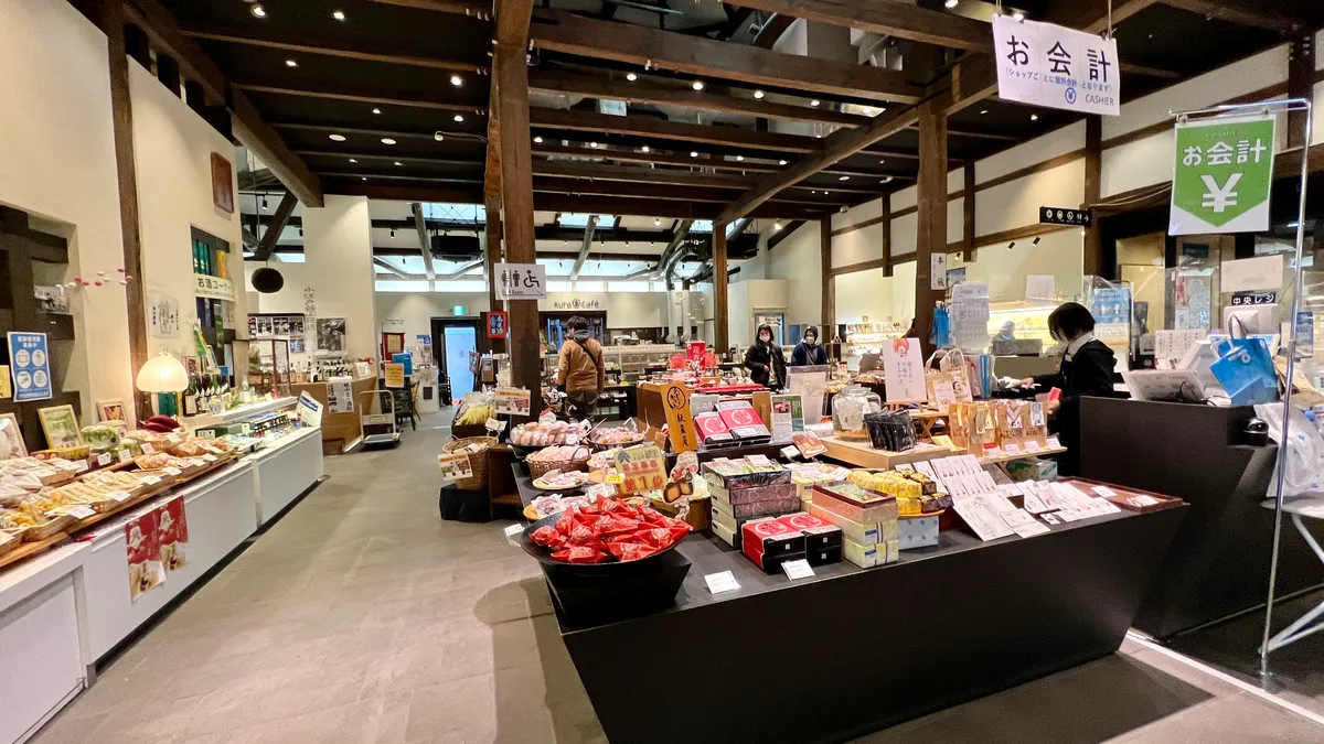 Interior de la tienda