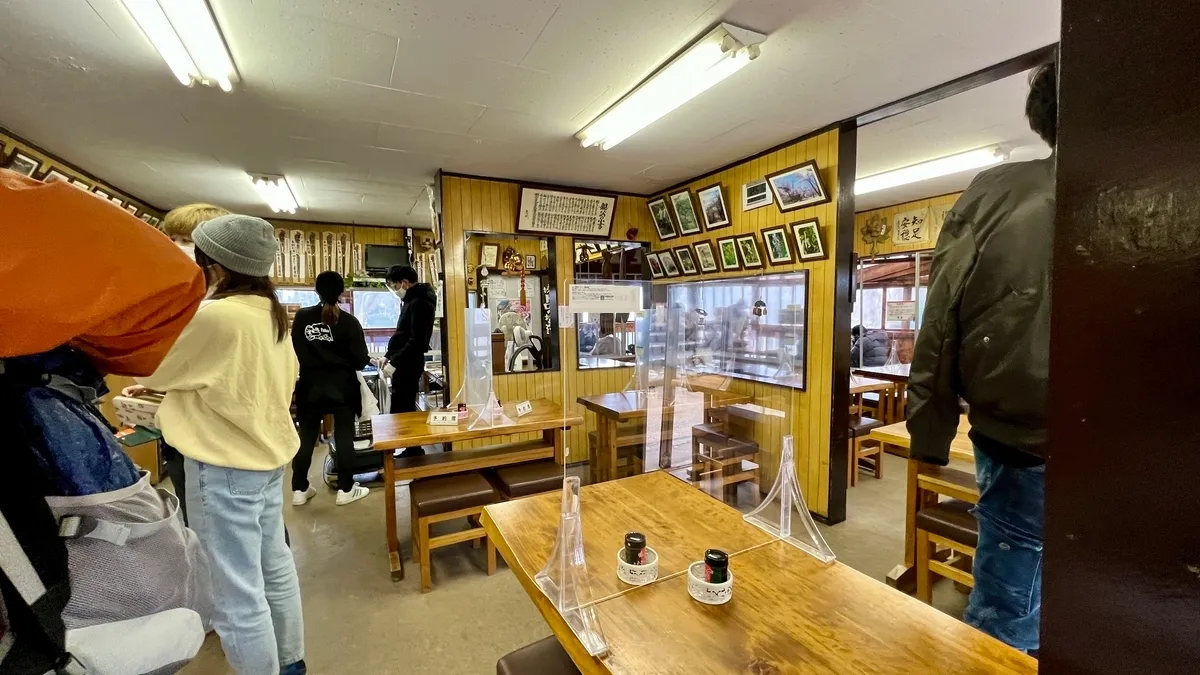 Interior del restaurante