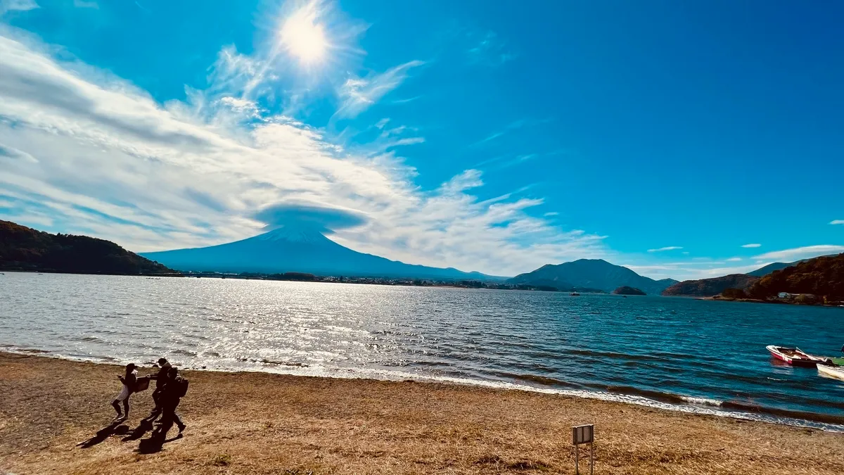 Lago Kawaguchiko y Monte Fuji