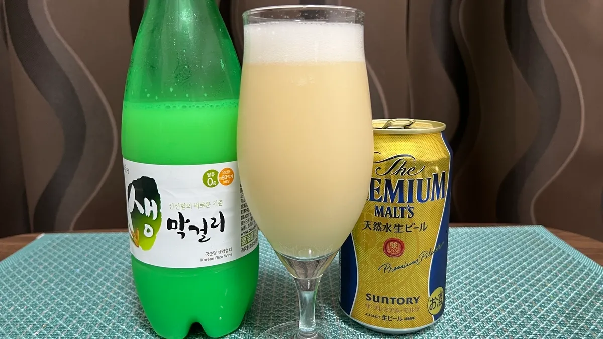 Makgeolli + Premium Malts