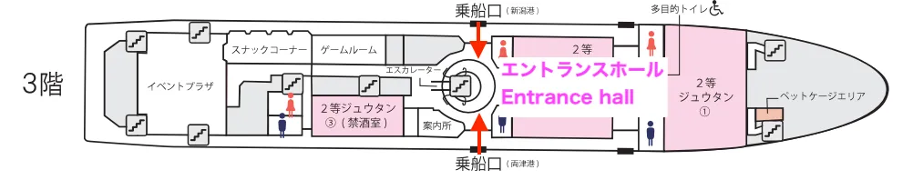 Ubicación de la Sala de Entrada