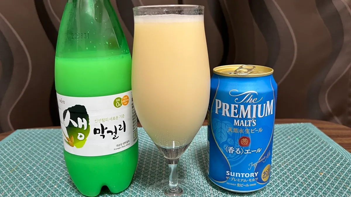 Makgeolli + Premium Malts Kaoru Ale