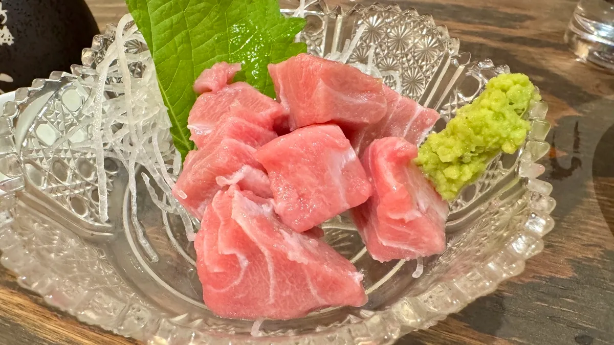 Sashimi de chutoro