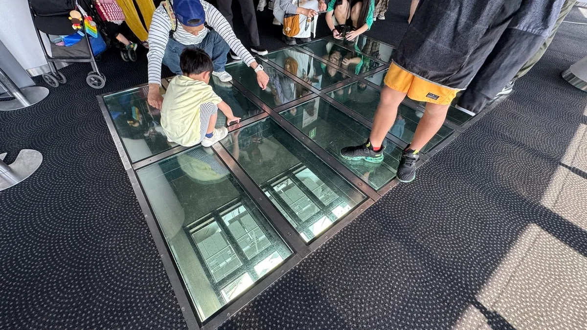 Piso de vidrio