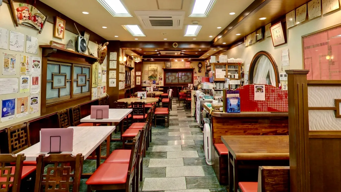 Interior de un Restaurante Chino