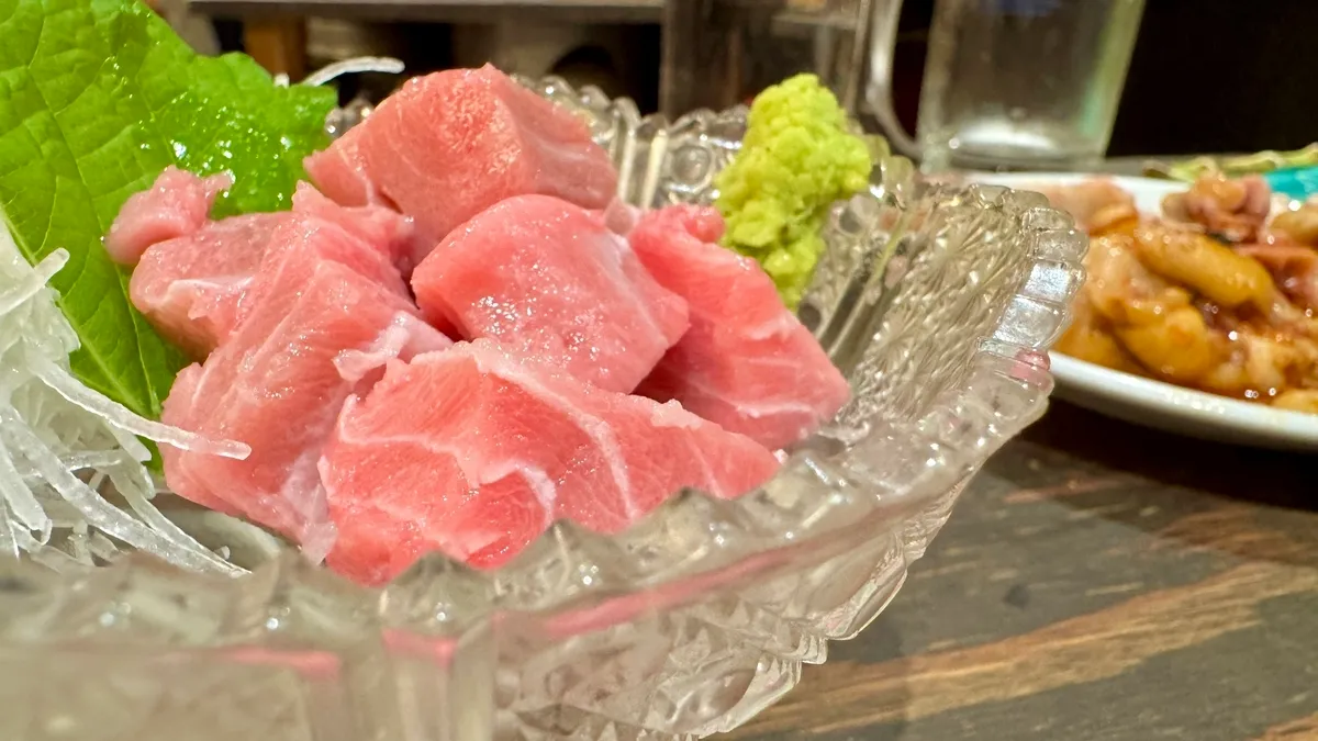 Sashimi de chutoro