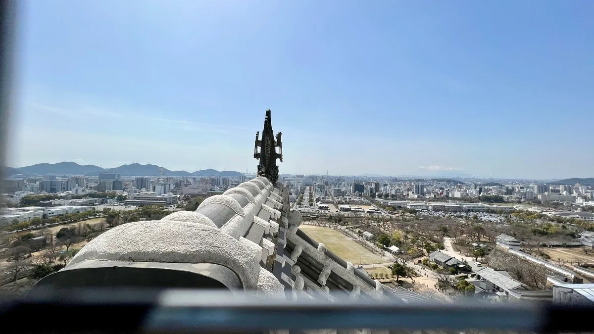 Vista desde la torre del castillo