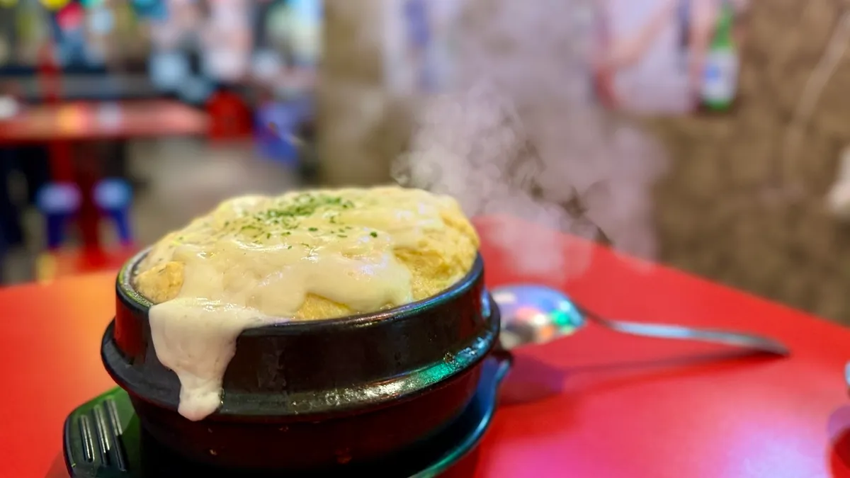 Huevos al Vapor con Queso