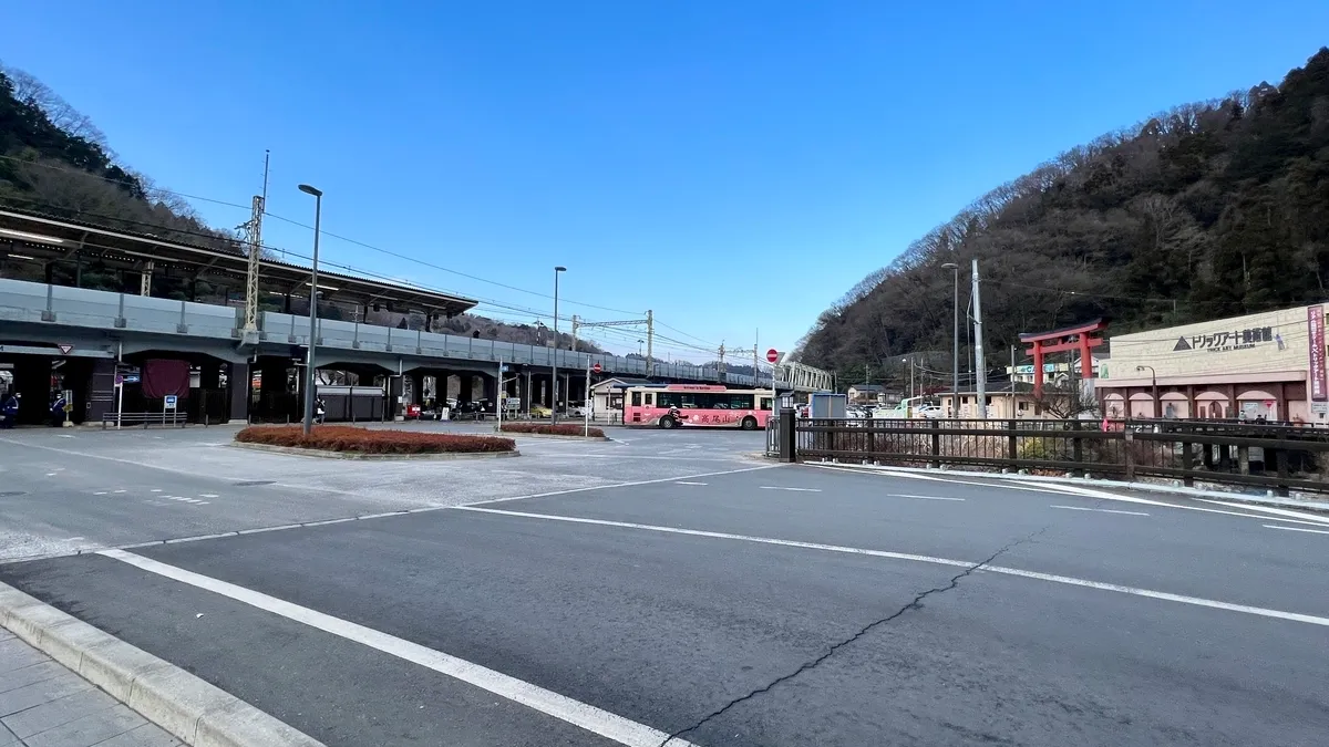 Área de la estación Takaosanguchi