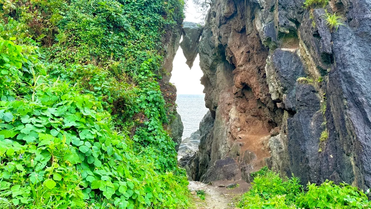 La Roca de las Tijeras de Benkei