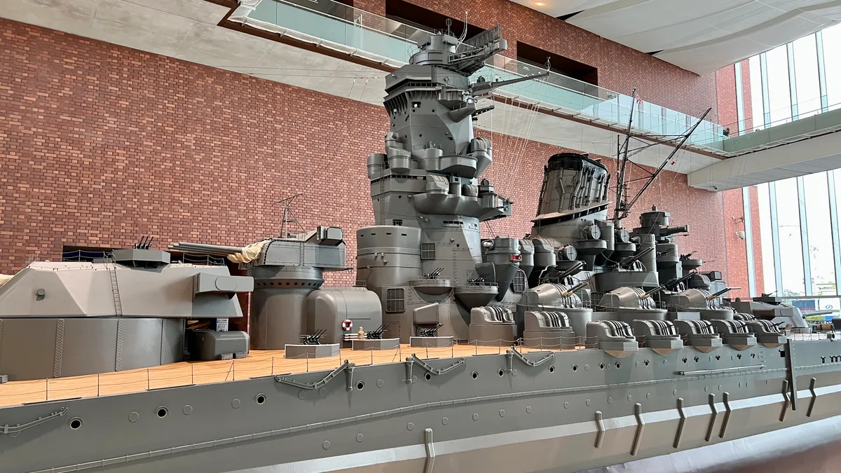 Modelo del Acorazado Yamato