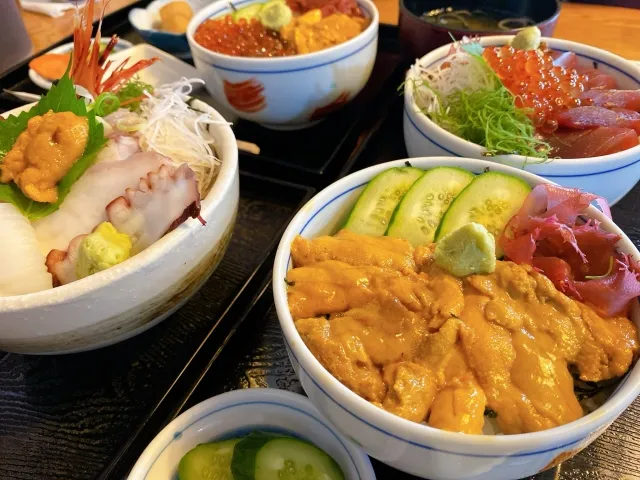 Donburi de mariscos