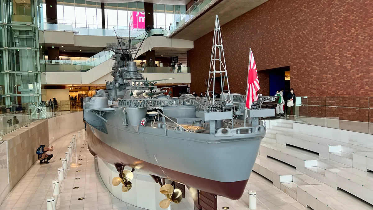 Modelo del Acorazado Yamato