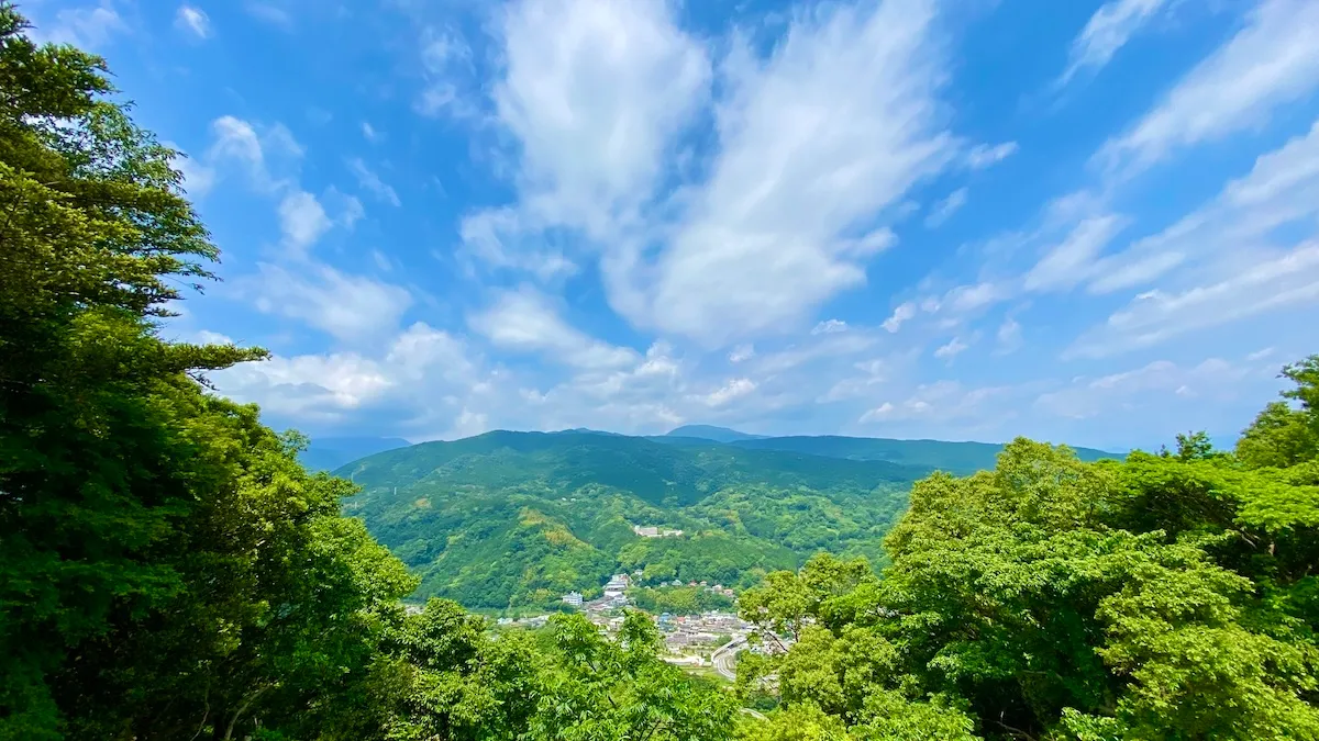 Vista del monte Komagatake