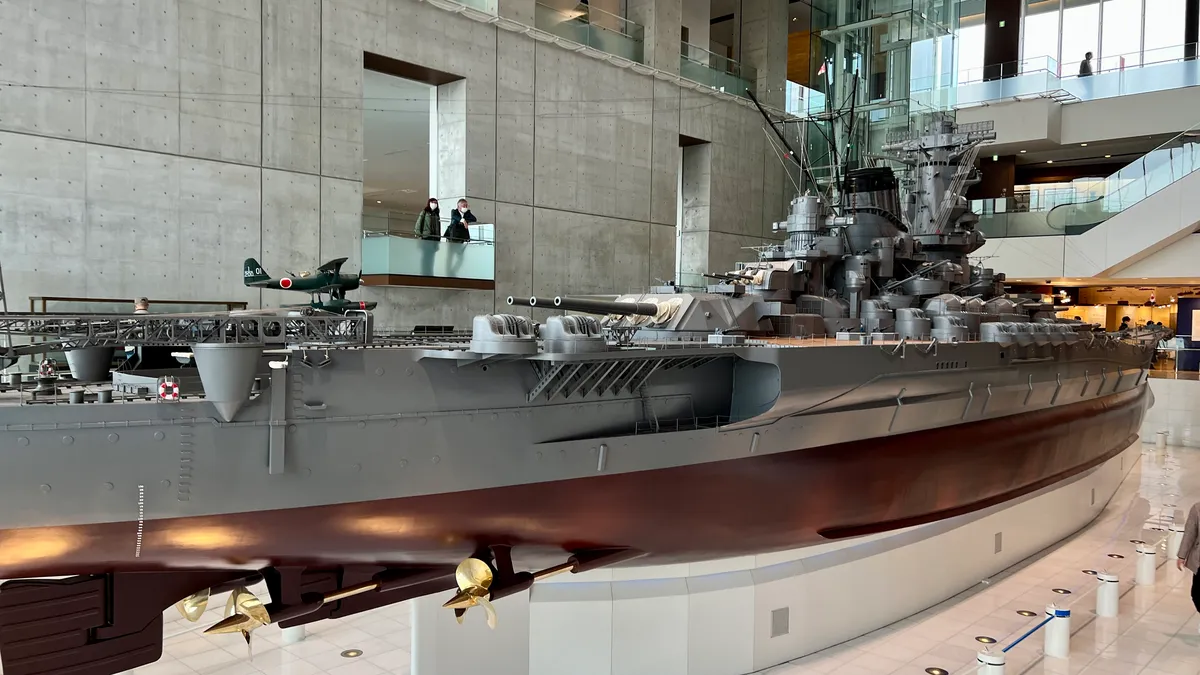 Modelo del Acorazado Yamato