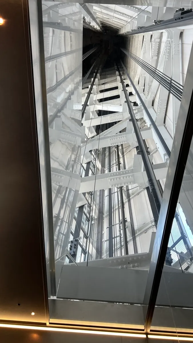 Techo del ascensor