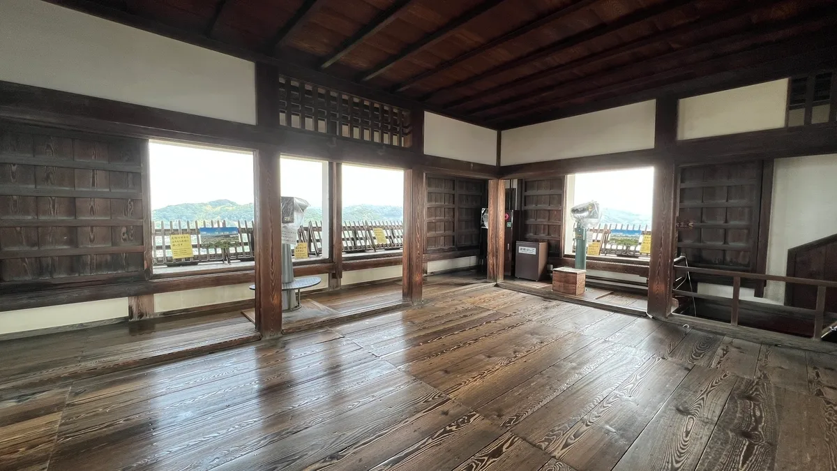 Piso superior del Tenshu