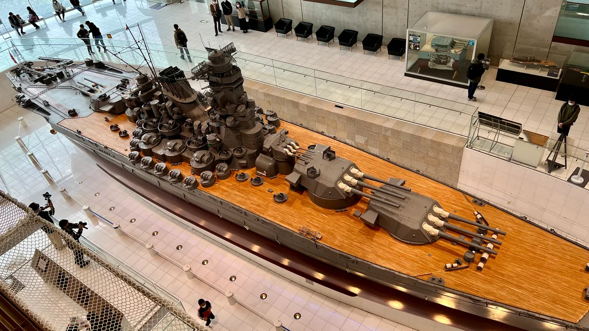 Modelo del Acorazado Yamato