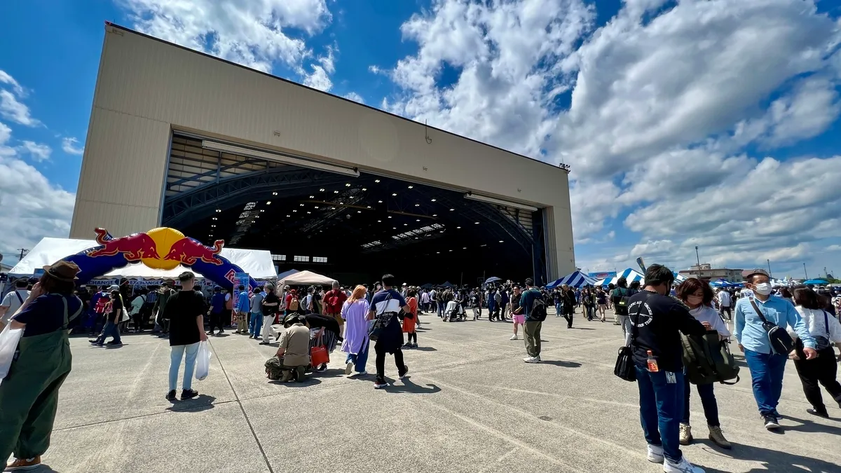 Escenario del hangar