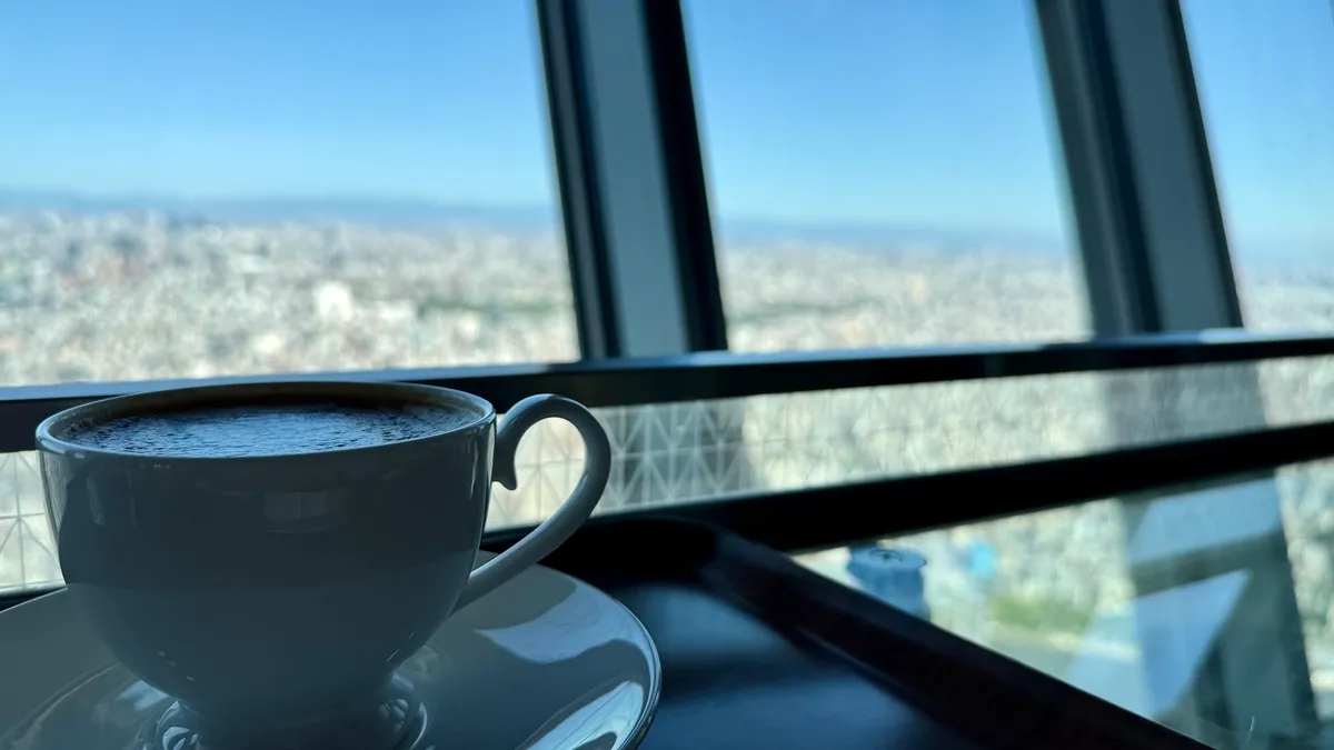 Latte con vista