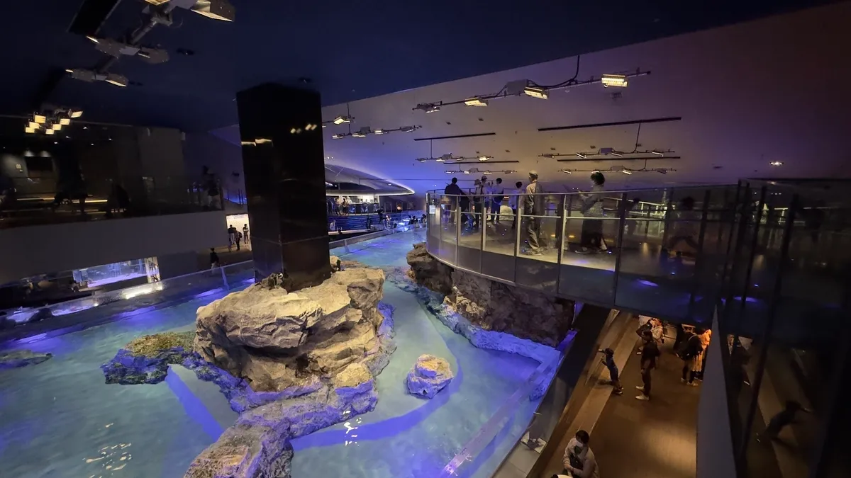 Interior del Acuario