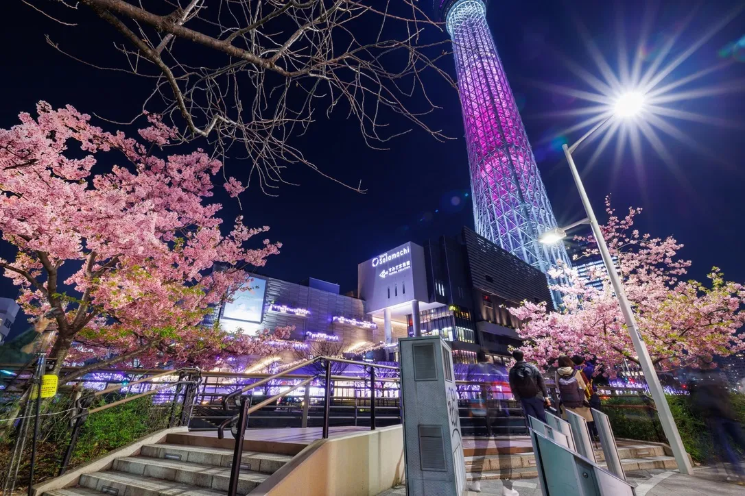 Iluminación de Tokyo Skytree