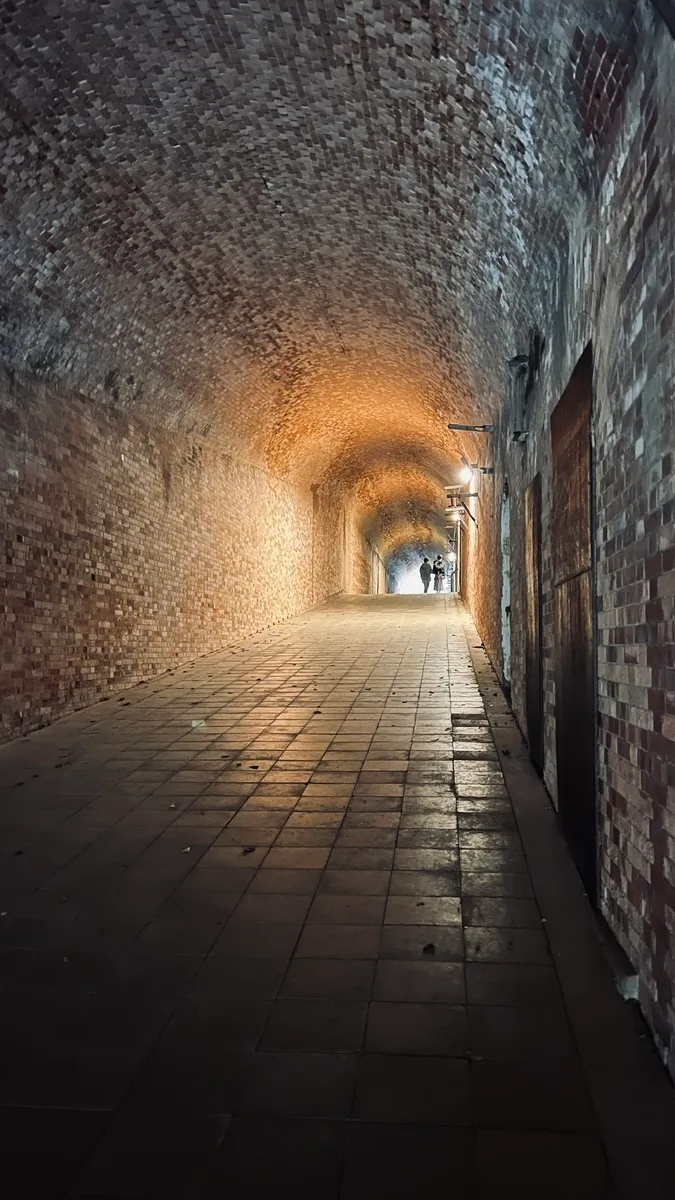 Interior del túnel