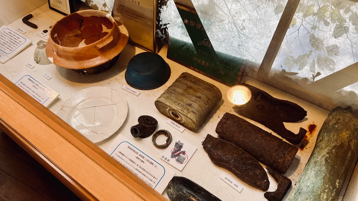 Exhibición de materiales históricos