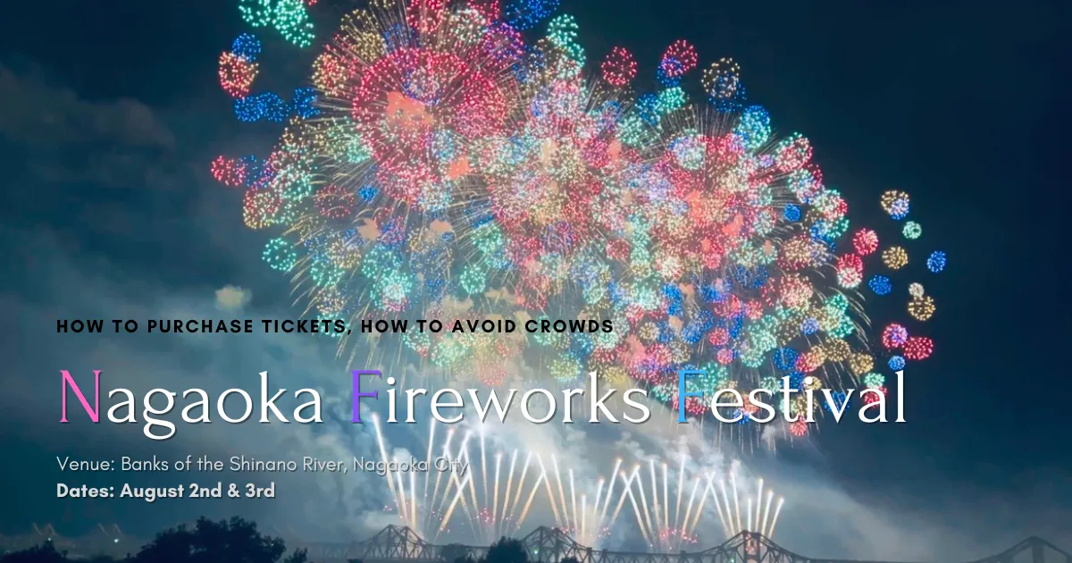 Festival de Fuegos Artificiales de Nagaoka 2024: Cómo conseguir las codiciadas entradas