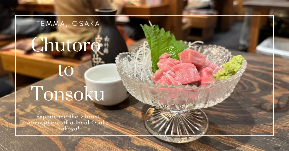 Chutoro y Tonsoku: Únete a los locales en el izakaya más animado de Osaka