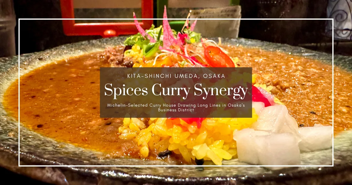 Spices Curry Synergy: El Restaurante con Estrella Michelin que Genera Largas Filas en el Distrito Comercial de Osaka