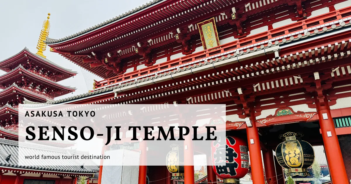 Templo Sensoji, Asakusa, Tokio: un destino turístico de fama mundial. Cerca del Skytree de Tokio.